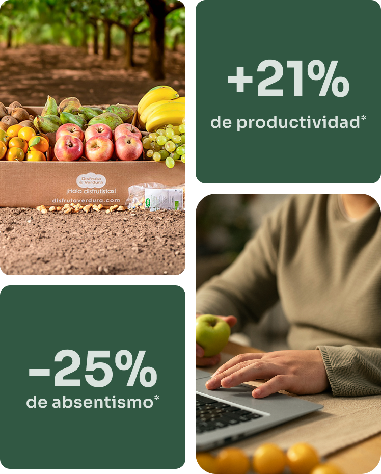 Bienestar en la oficina: +21% productividad, -25% absentismo